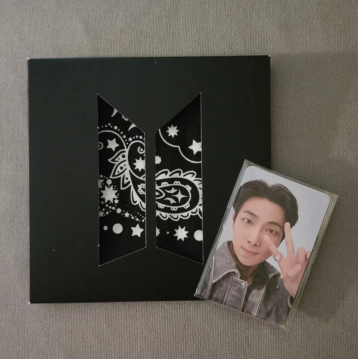 2025 Bts FESTA ARMY Zone Photocard Bandana Set on Bunjang